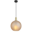 Telbix Patino 30cm Pendant Light E27 Amber PATINOPE30-AM - The Blue Space