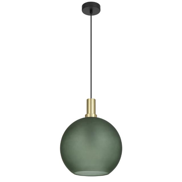 Telbix Patino 30cm Pendant Light E27 Green PATINOPE30-GN - The Blue Space