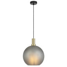 Telbix Patino 30cm Pendant Light E27 Grey PATINOPE30-SM - The Blue Space