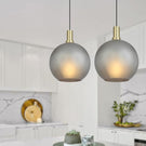 Telbix Patino 30cm Pendant Light E27 Grey PATINOPE30-SM - The Blue Space