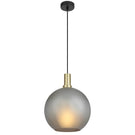 Telbix Patino 30cm Pendant Light E27 Grey PATINOPE30-SM - The Blue Space