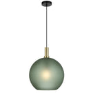 Telbix Patino 40cm Pendant Light E27 Green PATINOPE40-GN - The Blue Space