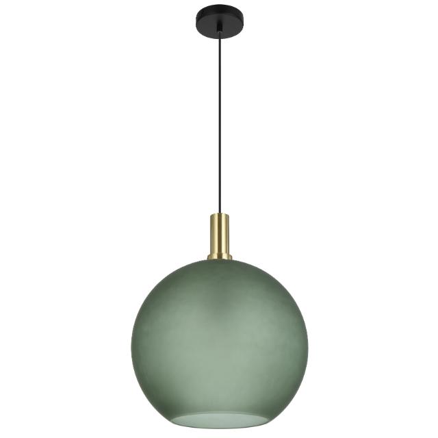 Telbix Patino 40cm Pendant Light E27 Green PATINOPE40-GN - The Blue Space