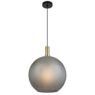 Telbix Patino 40cm Pendant Light E27 Grey PATINOPE40-SM - The Blue Space