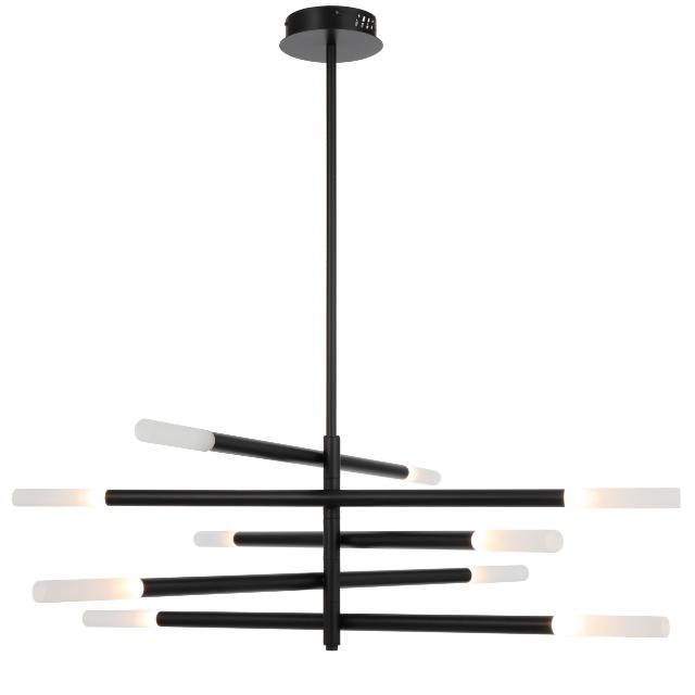 Telbix Pinta 10 Light LED Pendant Light Black PINTAPE10-BK - The Blue Space