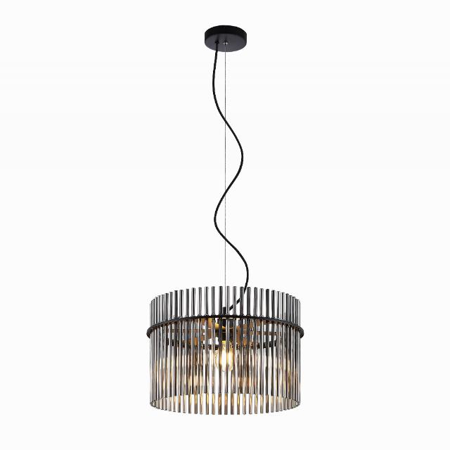 Telbix Quilo 40cm Pendant Light  QUILOPE40-BKSM - The Blue Space