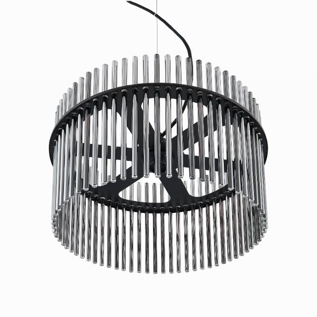 Telbix Quilo 40cm Pendant Light  QUILOPE40-BKSM - The Blue Space