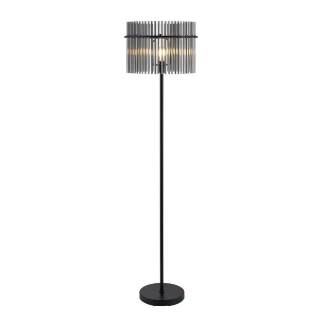 Telbix Quilo Floor Lamp E27  QUILOFL-BKSM - The Blue Space