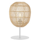 Telbix Rana 30cm Table E27 Natural Rattan RANATL30NAT - The Blue Space