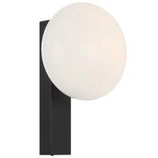 Telbix Skyla Touch Wall Light E14 Black SKYLAWB-BKOP - The Blue Space