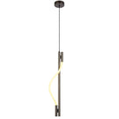 Telbix Taft 75cm LED Pendant Light Gun Metal TAFTPE75-GM - The Blue Space