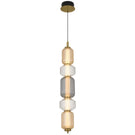 Telbix Torso 5 Light Pendant Led Brass TORSOPE5-BRS - The Blue Space