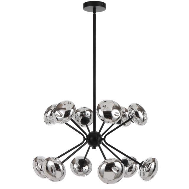 Telbix Varlin 12 Light Pendant Light G9  VARLINPE12-BKMR - The Blue Space