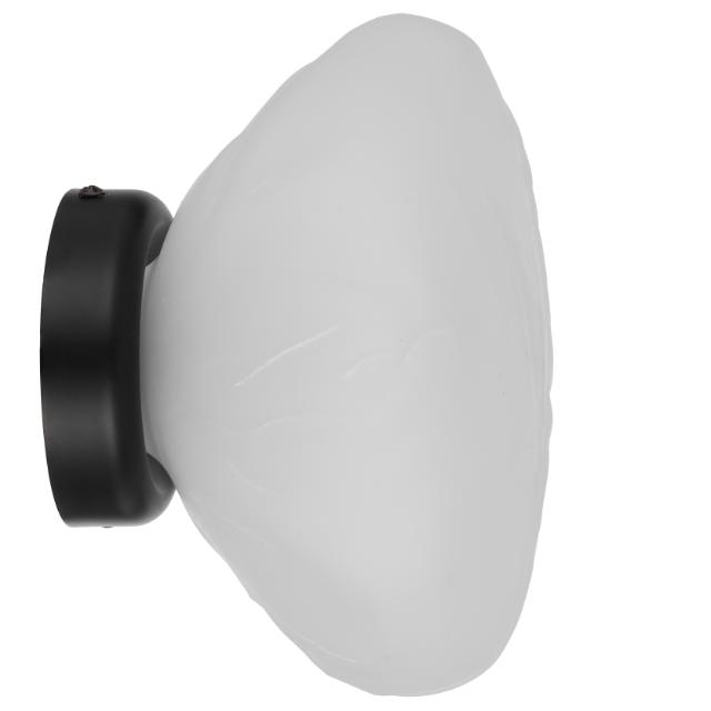 Telbix Zecca Wall Light G9 Black Frost ZECCAWB-BKFR - The Blue Space