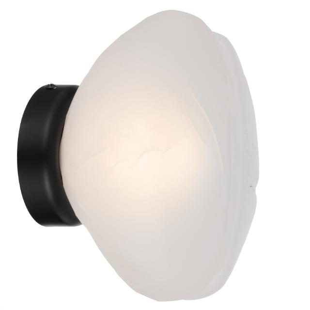 Telbix Zecca Wall Light G9 Black Frost ZECCAWB-BKFR - The Blue Space