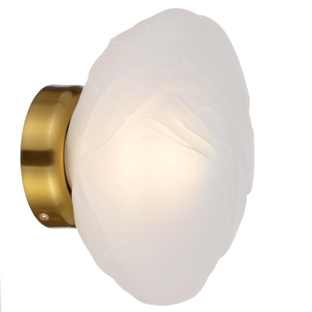 Telbix Zecca Wall Light G9 Gold Frost ZECCAWB-AGFR - The Blue Space