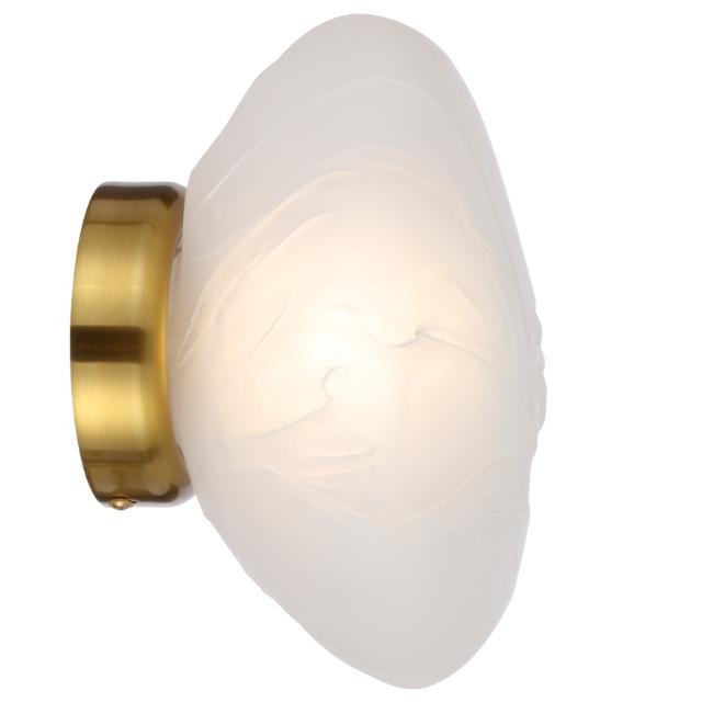 Telbix Zecca Wall Light G9 Gold Frost ZECCAWB-AGFR - The Blue Space