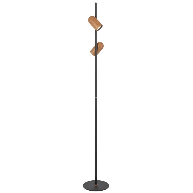 Telbix Kindle Floor Lamp Gu10  KINDLEFL2-BK - The Blue Space