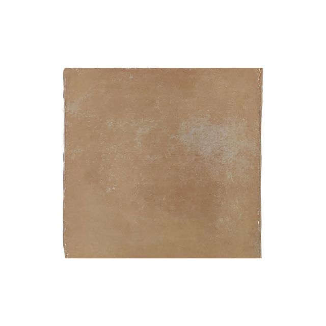 Terracotta Malee Satin Hand Made Spanish Ceramic Tile 130 x 130 x 8mm Sample