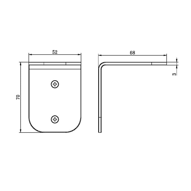 Mecca Soap Bottle Holder Technical Drawing| The Blue Space