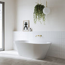 Bao Bath Freestanding 1700 Gloss White Acrylic Bath