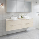 Timberline Billie Bathroom Wall Hung Ensuite Small Vanity 1500mm | The Blue Space