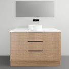 Timberline Emmett Apollo Floor Standing Vanity With Above Counter Basin - 1200mm Single Basin EMM-VCO-1200-C-F-AP | The Blue Space