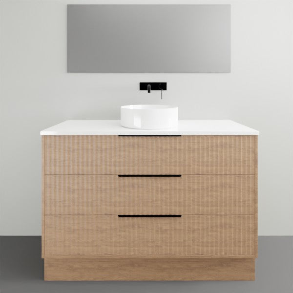 Timberline Emmett Apollo Floor Standing Vanity With Above Counter Basin - 1200mm Single Basin EMM-VCO-1200-C-F-AP | The Blue Space