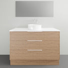 Timberline Emmett Dockland Floor Standing Vanity With Above Counter Basin - 1200mm Single Basin EMM-VCO-1200-C-F-DL | The Blue Space