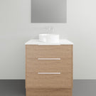 Timberline Emmett Dockland Floor Standing Vanity With Above Counter Basin - 750mm Single Basin EMM-VCO-750-C-F-DL | The Blue Space