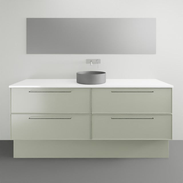 Timberline Henley Kent Floor Standing Vanity With Above Counter Basin - 1800mm Single Basin HEN-V-1800-C-SSA-F-KENT | The Blue Space