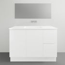 Timberline Nevada Classic Floor Standing Vanity With Ceramic Top 1200 Single | The Blue Space