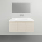 Timberline Rockford Wall Hung Vanity with Above Counter Basin - 900mm Single Basin | The Blue Space