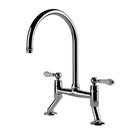 Turner Hastings Ludlow Bridge Mixer Tap - Chrome LU104BM-CH - The Blue Space