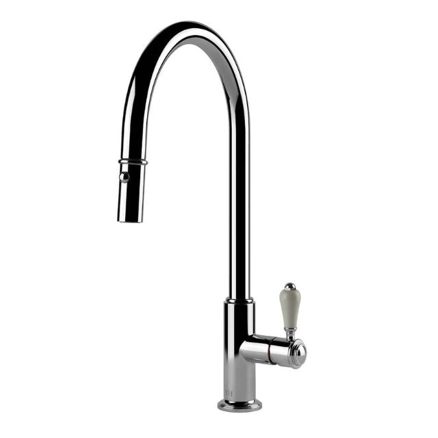 Turner Hastings Ludlow Pull Out Sink Mixer - Chrome LU107PM-CH - The Blue Space