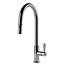 Turner Hastings Ludlow Pull Out Sink Mixer - Chrome LU107PM-CH - The Blue Space