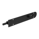 Zanda Radiused Reverse Barrel Bolt 200 x 36mm Matte Black