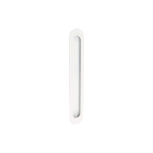 Zanda Duke Flush Pull 250 x 40mm White