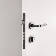 Zanda Oxford Entrance Set 70mm Key/Key Graphite Nickel - The Blue Space