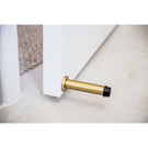 Lifestyle Zanda Skirting Fix Door Stop Satin Brass 5240.SB - The Blue Space