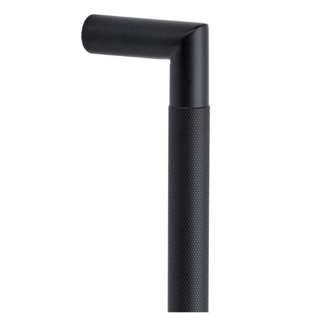 Zanda Wyatt Knurled Pull Handle 470mm Matte Black