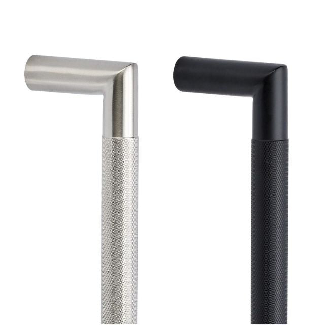 Zanda Wyatt Knurled Pull Handle 470mm Matte Black