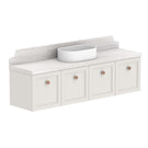 ADP Mabel Ensuite Wall Hung Vanity With Durasein Benchtop - 1500mm Centre Basin MABECS1500WHCDU | The Blue Space