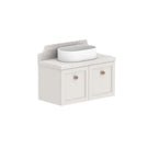 ADP Mabel Ensuite Wall Hung Vanity With Durasein Benchtop - 750mm Centre Basin MABECS0750WHCDU | The Blue Space