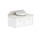 ADP Mabel Wall Hung Vanity With Durasein Benchtop - 900mm Single Basin MABFCS0900WHCDU | The Blue Space