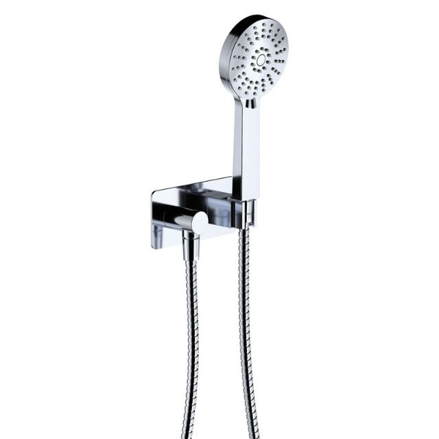 Fienza Empire Hand Shower Soft Square Plate Chrome 433108 - The Blue Space