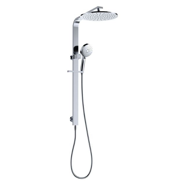 Full Fienza Empire Slim Deluxe Twin Shower Chrome 455124 - The Blue Space