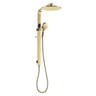 Full Fienza Empire Slim Deluxe Twin Shower Urban Brass 455124UB - The Blue Space