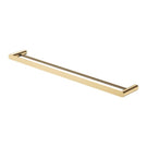 Fienza Empire Slim Double Towel Rail 800mm Urban Brass 88908800UB - The Blue Space