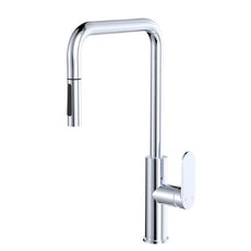 Fienza Empire Slim Pull Out Sink Mixer Chrome 234108-LF - The Blue Space